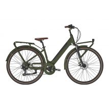 BICICLETA ELÉCTRICA Q1 TRK 28 ATLANTA MUJER VERSIÓN VERDE 2024 - Nuevo