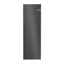 Réfrigérateur combiné - BOSCH - KGN36VXCT - Classe C - 321 L - 186 x 60 x 66,50 cm - Acier brossé noir