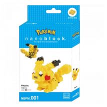 Pokemon Pikachu Nanoblock - Juego de 130 piezas para construir - Nuevo