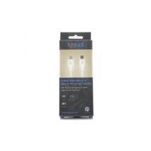 iggual IGG317365 câble USB 3.2 Gen 1 (3.1 Gen 1) 1 m USB C Blanc