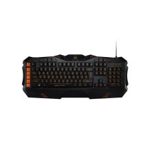 Canyon Fobos tastiera Gaming USB Nera, Arancione - Nuovo