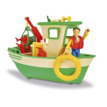 SIMBA Fireman Sam Charlie& 39 s Barco de pesca - Nuevo