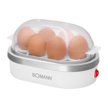 Cuiseur à oeufs Bomann EK 5022 CB Blanc/Argent
