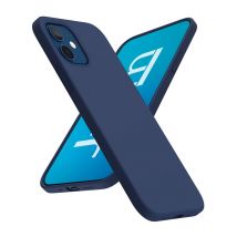 JAYM - Coque Silicone Bleue comptatible avec [ Apple iPhone 16 Plus ] - 100% Silicone et Microfibre - Renforcée et Ultra Doux - Nuevo