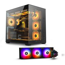 PC Gaming PC Racing Sigma D5 - Intel Core i9 12900KF, RAM 32 Go, M.2 2 To + 2to HDD, RTX 5070, Refroidissement liquide 360mm, Windows 11 Pro, Wifi, PC