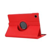 Partel Funda para Galaxy Tab A7 10.4>> 2020 Folio giratoria 360° con función de soporte Rojo - Nuevo