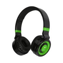 Techmade TM-046-GR écouteur/casque Avec fil &sans fil Arceau Musique Micro-USB Bluetooth Noir, Vert