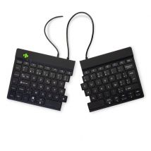 R-Go Tools Split Keyboard R-Go Break con software di pausa, tastiera ergonomica split, AZERTY (BE), USB con cavo, nero - Nuovo