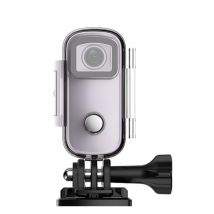SJCam C100 Mini HD Action Thumb Camera Impermeabile 30 m Corpo magnetico Wi-Fi Modalità Live Viola - Nuovo