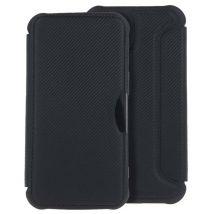 Funda Folio Carbon silver - Compatible con Samsung Galaxy A15 - Nuevo