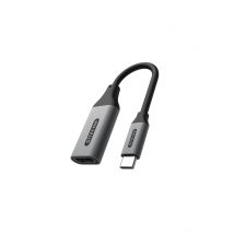 Sitecom AD-1002 changeur de genre de câble HDMI-A USB-C Noir, Gris