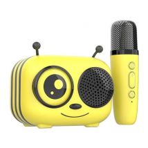 Kit karaoke / altoparlante Bluetooth e microfono wireless - CGV - MAYA, effetti vocali magici, autonomia di 8 ore, batteria ricaricabile USB - Nuovo