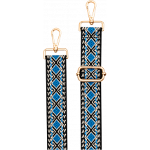 Bandoulière Lanière Universelle Amovible Brésilienne Bleu Klein Bigben