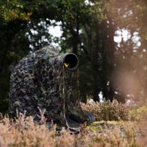 CARUBA Camuflaje Red 4x1.5M Madera - Nuevo