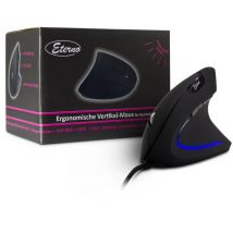Inter-Tech KM-206WR souris Bureau Droitier USB Type-A Optique 2400 DPI