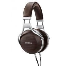Denon AH-D5200 Cuffie cablate ad archetto Marrone, Argento - Nuovo
