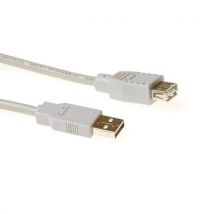 ACT SB2200 Cavo USB 2.0 1,8 m USB A Avorio - Nuovo