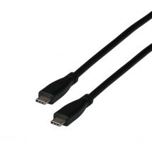EFB Elektronik EBUSBC40-20G.2 Cavo USB4 Gen 2x2 2 m USB C Nero - Nuovo