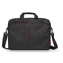 WE Classic 43,9 cm (17,3 ) Borsa messenger nera, rossa - Nuovo