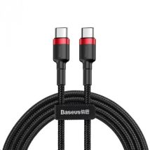 Baseus Cafule Cavo USB 2 m USB C Nero, Rosso - Nuovo