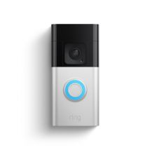 Ring Battery Doorbell Plus Nero, Nickel - Nuovo