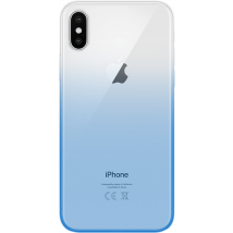 Coque souple Colorblock pour iPhone X/XS