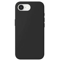 MW Funda MagSafe para iPhone 16e Silicona Flexible Acabado Mate Negro - Nuevo
