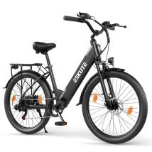 Bicicleta Eléctrica Urbana ESKUTE C100 Plus de 26 , Motor de 250 W y Batería de 36 V 13 Ah - Nuevo