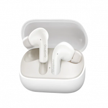 oraimo SpaceBuds N Blanc – Écouteurs sans fil Bluetooth 5.4, ANC hybride, autonomie 38h, IPX5, multi-appairage