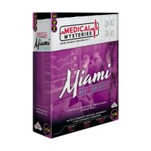 Gioco da tavolo IELLO Medical Mysteries - Miami gioco d'indagine cooperativa 1-4 giocatori 60 min Gradiente viola/magenta - Nuovo