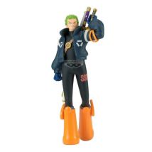 Figurina Banpresto One piece Lo Shukko Roronoa Zoro contro Testa d'uovo - Nuovo