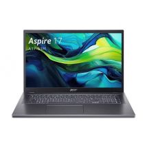 Computer portatile Acer Aspire 17,3 Full HD IPS, Intel Core i5 10 core, 16 GB RAM, 512 GB SSD, Wi-Fi 6E, Tastiera retroilluminata - Nuovo