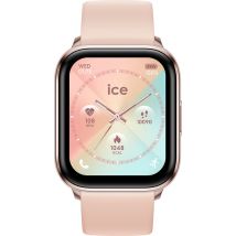 Montre connectée ICE FIT Rectangulaire avec Bracelet Silicone Rose gold / Nude Ice Watch