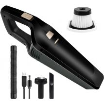 Aspirateur de table sans fil 120W noir