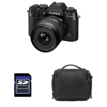 FUJIFILM X-T50 NEGRA + 16-50 + Bolsa + Tarjeta SD 8 GB - Nuevo