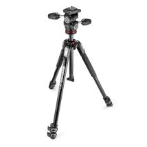 Manfrotto MK190X3-3W1 tripode Digitales / cámaras de película 3 pata(s) Negro - Nuevo