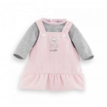 Vestido y camiseta Bords de Loire para muñecas de 36 cm - Colección Corolle - Nuevo
