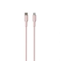 PURO PUCAPLTUSBCICONROSE cable de conector Lightning 1,5 m Rosa - Nuevo
