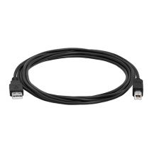 Hamlet XCU2AB50 cable USB USB 2.0 5 m USB A USB B Negro - Nuevo