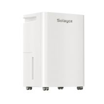 Déshumidificateur Solayce PD12R-02EE avec Réservoir d'Eau 3.2L, Bruit 35dB et Panneau Tactile Intelligent