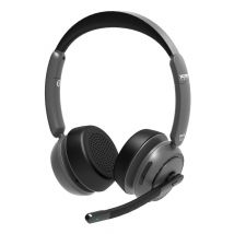 Port Designs 912003 Supporto di ricarica Bluetooth per auricolari/cuffie con e senza fili da scrivania/centro chiamate Nero - Nuovo