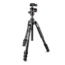 Manfrotto MKBFRLA4BK-BH Treppiede a 3 gambe nero, argento - Nuovo