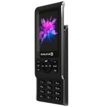 Evelatus Myriad Bouton Curseur Téléphone Portable avec Double Sim Radio Mp3 Caméra Graphite Noir