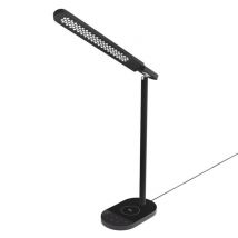 Evelatus EWC07 Lampe de bureau intelligente multimode avec chargeur sans fil 5 W Noir