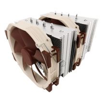 Noctua NH-D15 Sistema di raffreddamento per computer Processore Cooler 14 cm Beige, Marrone, Acciaio - Nuovo