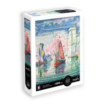 Calypto puzzle - Entrada del puerto de La Rochelle de Paul Signac - 1000 piezas - Nuevo