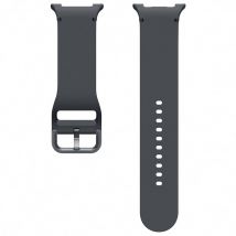Bracelet Sport original pour Samsung Galaxy Watch 8 (40/44mm) / Classic (46mm) - M/L - Graphite