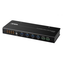 ATEN US3384I-AT commutateur écran, clavier et souris Noir