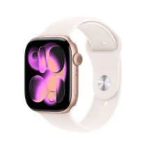 Apple Watch Series 11 OLED 46 mm Digital 416 x 496 Pixeles Pantalla táctil 5G Oro rosa Wifi GPS (satélite) - Nuevo