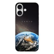 Coque en silicone - Compatible pour Apple iPhone 17 - design earth